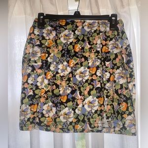 Wild Fable Floral Mini Skirt